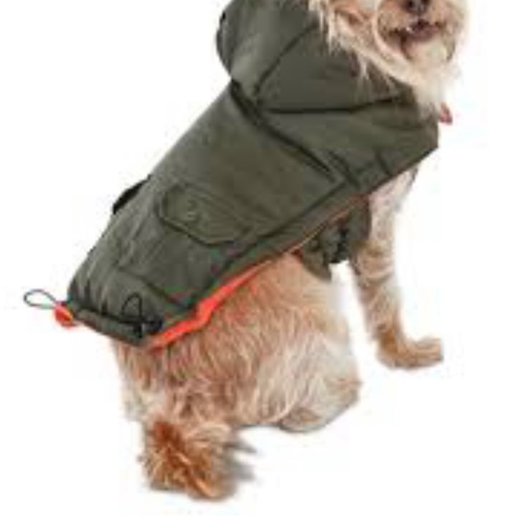 Dog fur jacket medium hooded clothes Good2Go - Picture 1 of 5